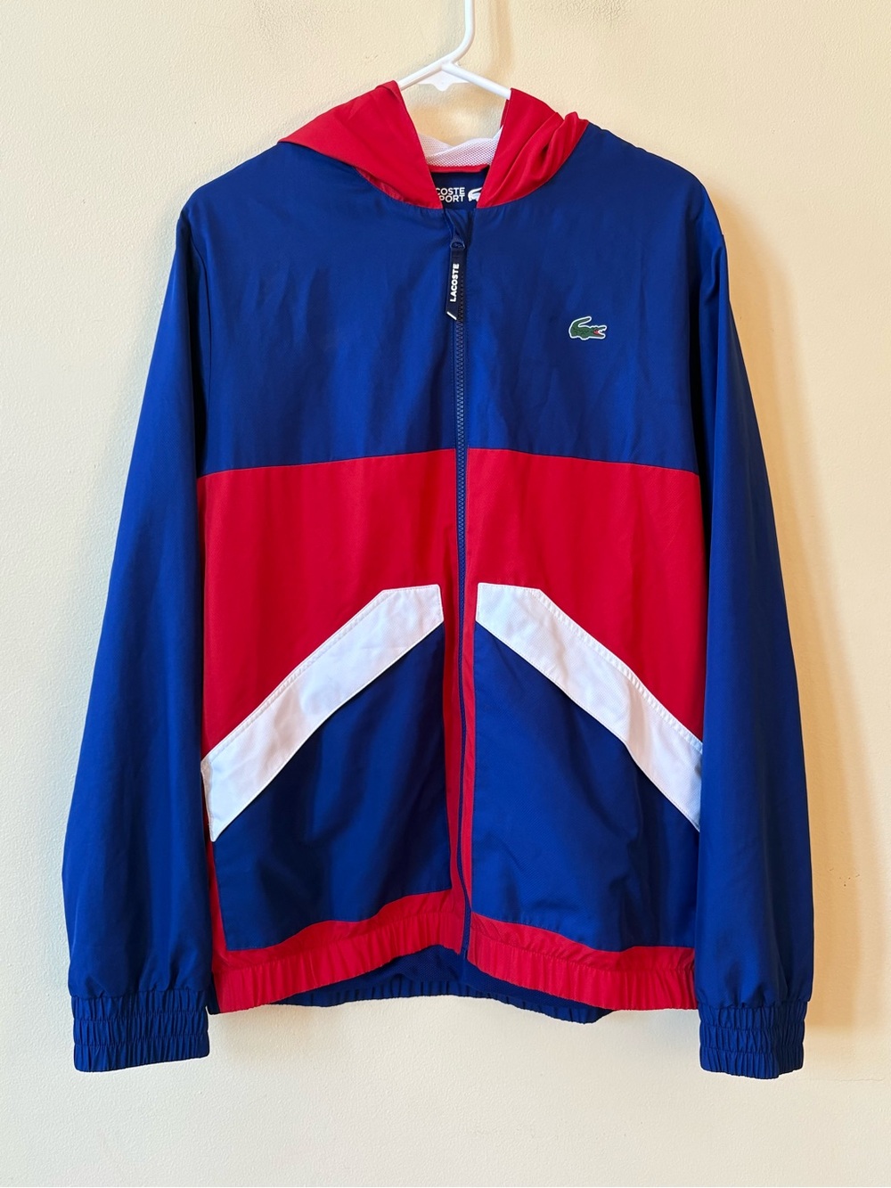 Lacoste Sport Hooded Colorblock Jacket